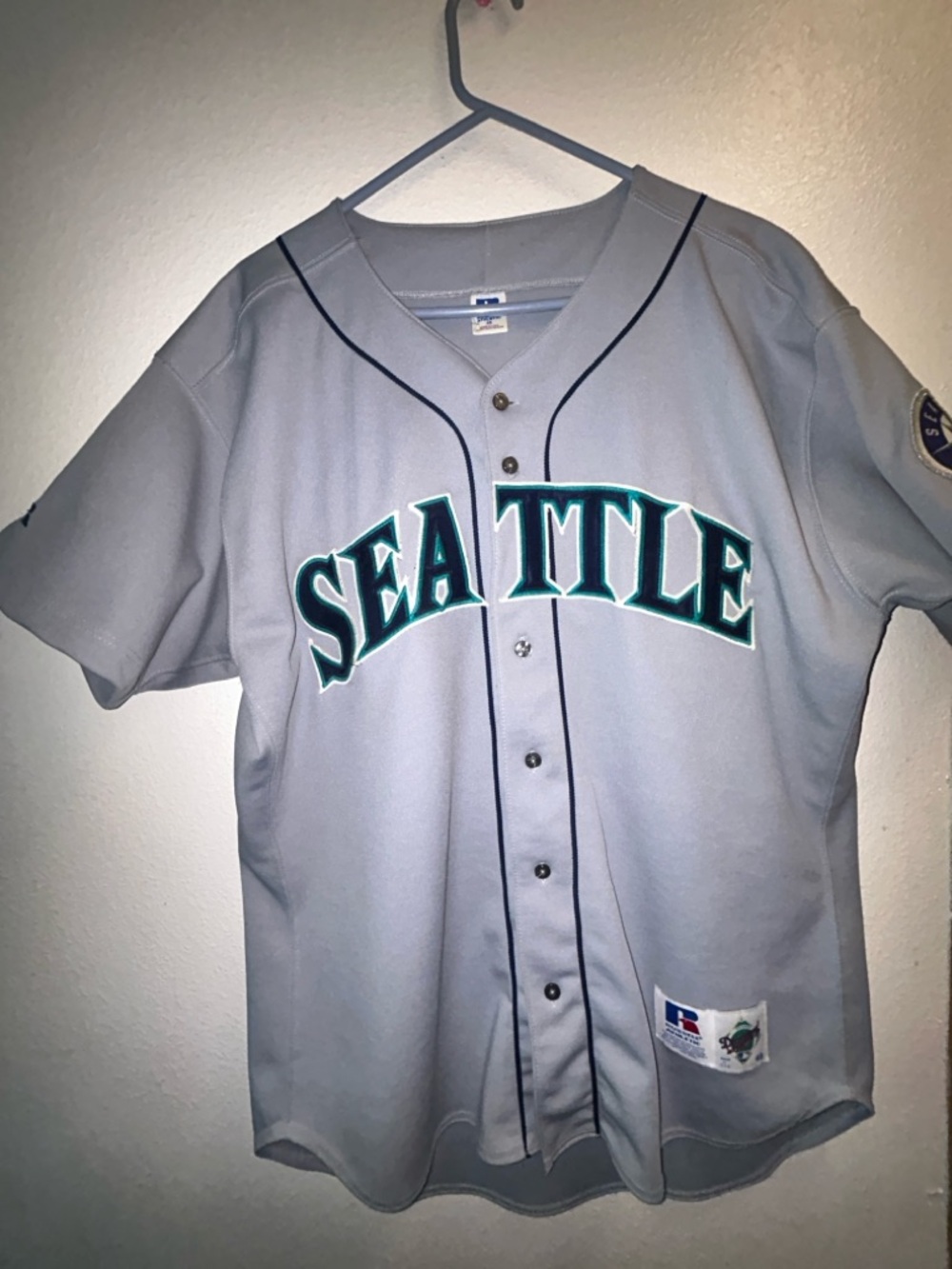 Russel athletic Seattle Mariners Rare diamond collection Blank Baseball Jersey